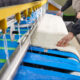 blue rug cleaner machine