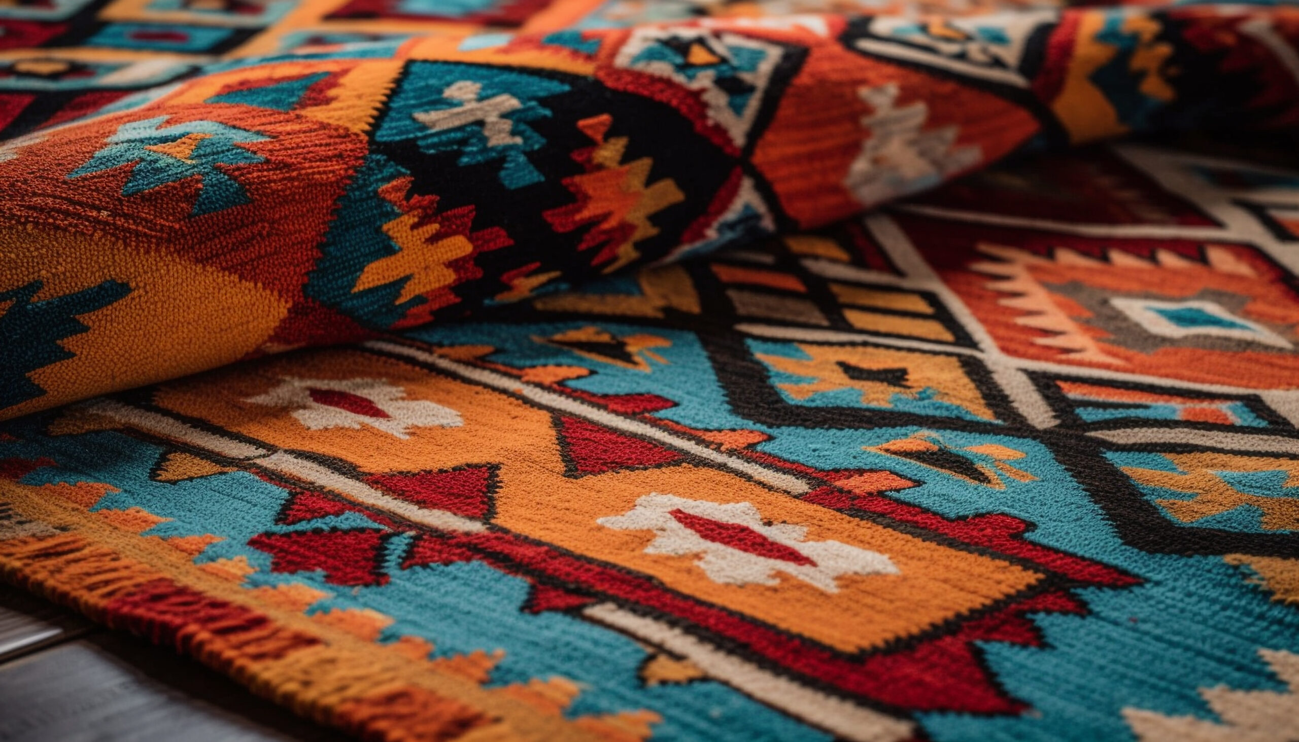 a homemade rug